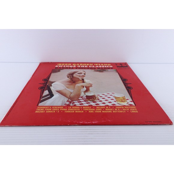 Barrel Fingers Barry – Beer Garden Piano Swings The Classics LP Record CLP 5482 - Picture 7 of 16